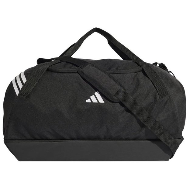Adidas Tiro Duffle Bottom Compartment L sportinis krepšys, 69 cm, juodas