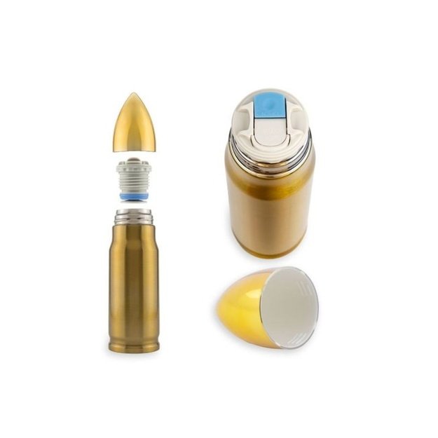 Froster Bullet termosas, 350 ml, žalvario spalvos