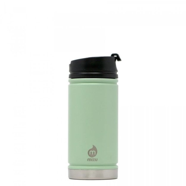 Mizu V5 termo puodelis su kavos dangteliu, 450 ml, melsvai žalsvas