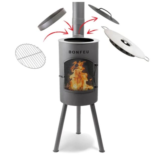 Lauko židinys Bongiano SP rusty  7