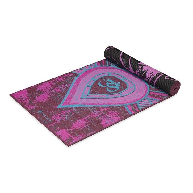Double-sided jogos kilimėlis Gaiam &quot BE FREE&quot  6mm 62031 1