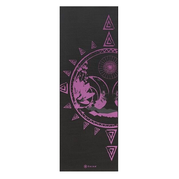 Double-sided jogos kilimėlis Gaiam &quot BE FREE&quot  6mm 62031