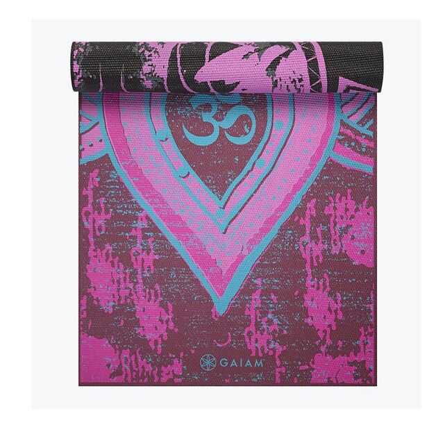 Double-sided jogos kilimėlis Gaiam &quot BE FREE&quot  6mm 62031 3