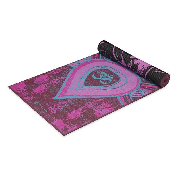Double-sided jogos kilimėlis Gaiam &quot BE FREE&quot  6mm 62031 5