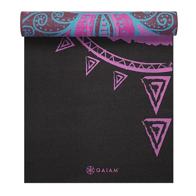 Double-sided jogos kilimėlis Gaiam &quot BE FREE&quot  6mm 62031 8