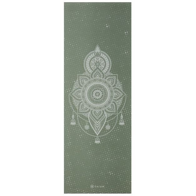 Gaiam Celestial Green jogos kilimėlis 5 MM 64950