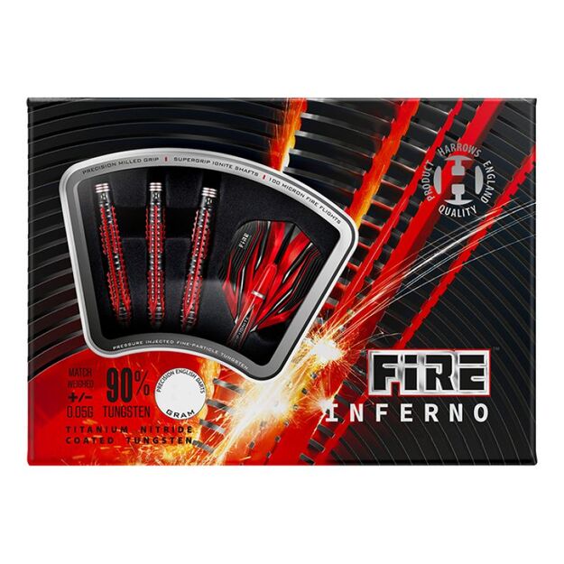 Harrows Fire Inferno 90% Softip – volframo smiginiai 1