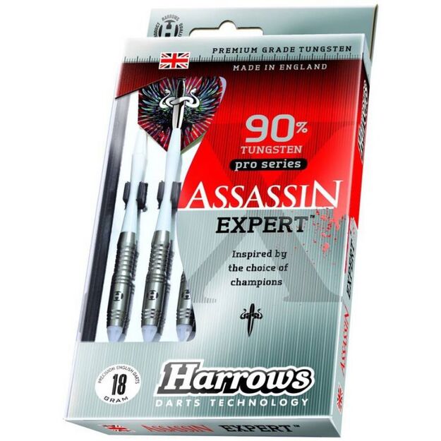 Harrows Assassin Expert 90% Softip – pažangūs smiginiai