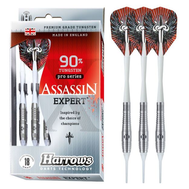 Harrows Assassin Expert 90% Softip – pažangūs smiginiai 4