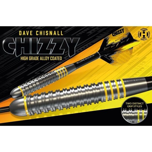 Harrows Chizzy Brass Steeltip – parallelus volframo stiliaus bronzinis korpusas 15