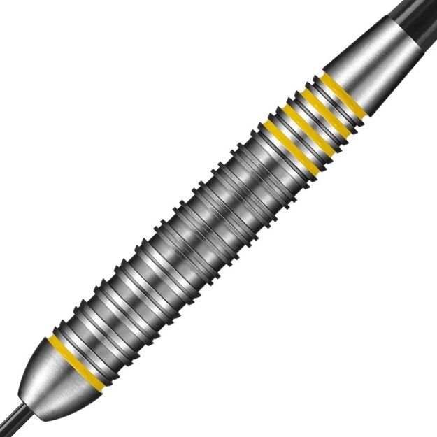 Harrows Chizzy Brass Steeltip – parallelus volframo stiliaus bronzinis korpusas 9