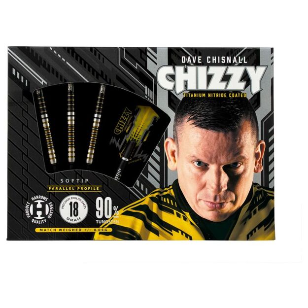 Harrows Chizzy 90% Softip – smiginiai su 90 % volframo korpusu 12