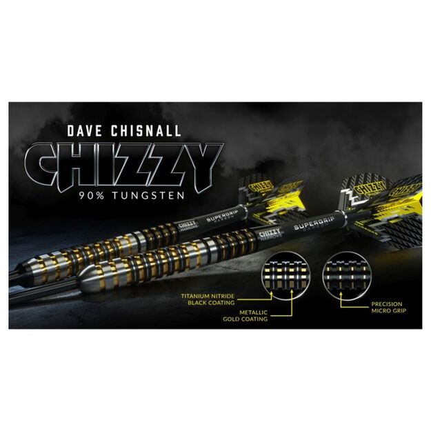 Harrows Chizzy 90% Softip – smiginiai su 90 % volframo korpusu 2