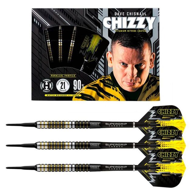 Harrows Chizzy 90% Softip – smiginiai su 90 % volframo korpusu 16