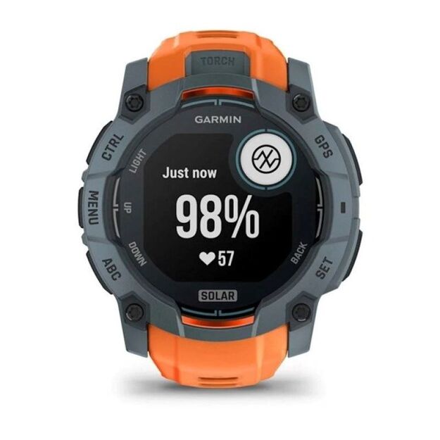 Garmin Instinct 3 50mm Solar Twilight Solstice  GPS multisporto laikrodis 6