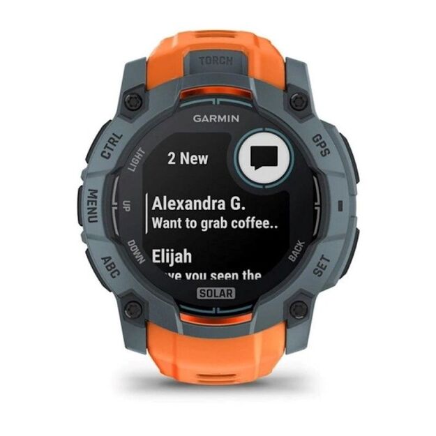 Garmin Instinct 3 50mm Solar Twilight Solstice  GPS multisporto laikrodis 3