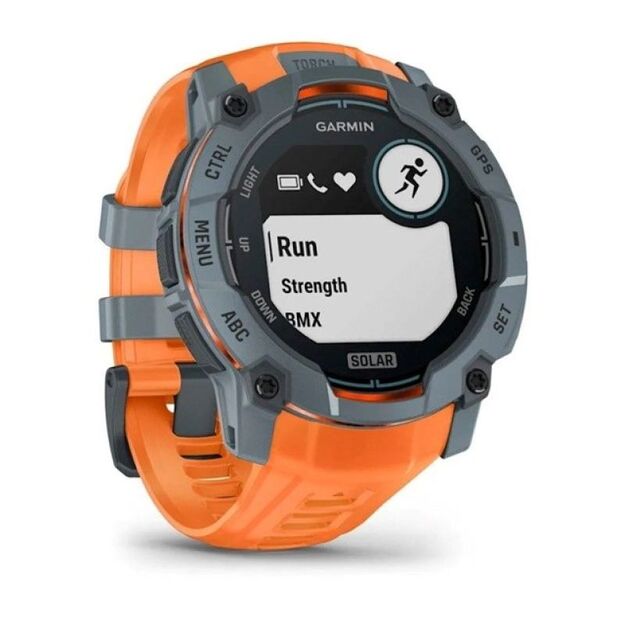 Garmin Instinct 3 50mm Solar Twilight Solstice  GPS multisporto laikrodis 2