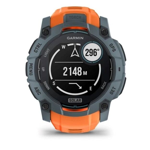 Garmin Instinct 3 50mm Solar Twilight Solstice  GPS multisporto laikrodis 7