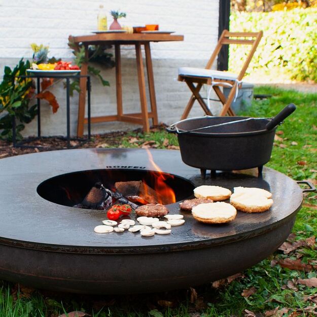 „BonFeu BonPlancha Ø100“ plieninė kepimo plokštė 5