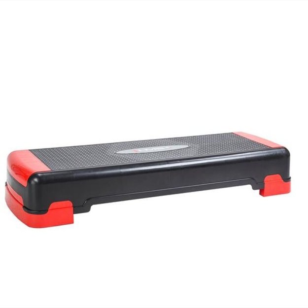 HMS AS005 aerobikos step platforma, juoda/raudona