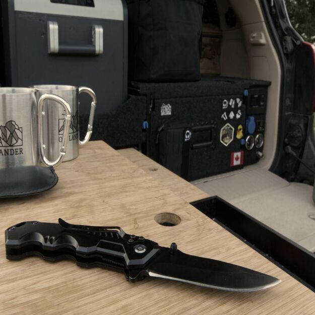 Sulankstomas turistinis peilis Offlander Tactical Survival  11